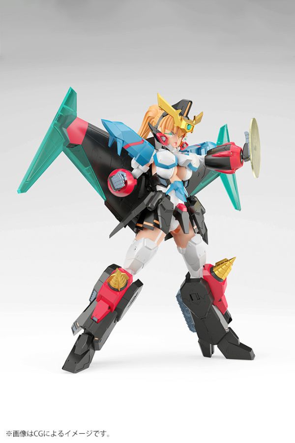 Kotobukiya 壽屋 CROSS FRAME GIRL 勇者王 我王戰牙 組裝模型 Kotobukiya 壽屋 CROSS FRAME GIRL 勇者王 我王戰牙 組裝模型