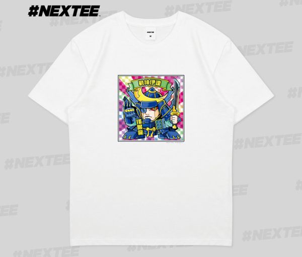 NEXTee KIRAKIRABUSI 戰神伊達 短袖T恤 白色 NEXTee KIRAKIRABUSI 戰神伊達 短袖T恤 白色
