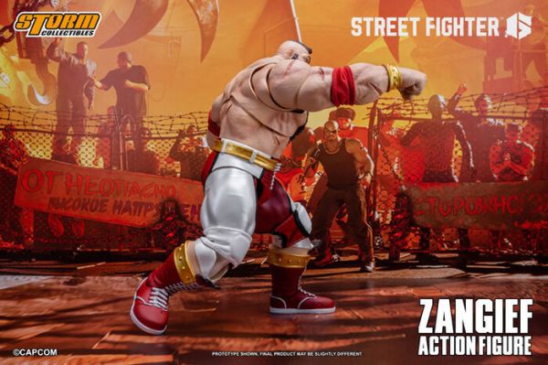 Storm Collectibles 快打旋風6 桑吉爾夫 可動完成品 Storm Collectibles 快打旋風6 桑吉爾夫 可動完成品
