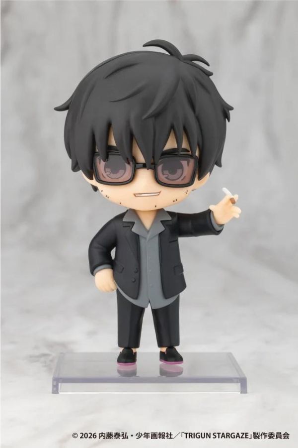 (預購) Kotobukiya 壽屋 心推工坊Mini 槍神 TRIGUN STARGAZE 威席 史坦畢特 尼古拉斯 D 沃爾夫伍德 完成品 分別販售 20261028 Kotobukiya 壽屋 心推工坊Mini 槍神 TRIGUN STARGAZE 威席 史坦畢特 尼古拉斯 D 沃爾夫伍德 完成品 分別販售