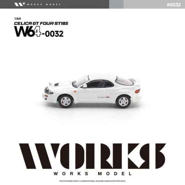 (預購) WORKS MODEL 1/64 豐田 TOYOTA CELICA GT FOUR ST185 W640032 20260708 WORKS MODEL 1/64 豐田 TOYOTA CELICA GT FOUR ST185 W640032