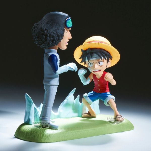 BANPRESTO 景品 航海王 WCF LOG STORIES 蒙其·D·魯夫VS庫山 BANPRESTO 景品 航海王 WCF LOG STORIES 蒙其·D·魯夫VS庫山