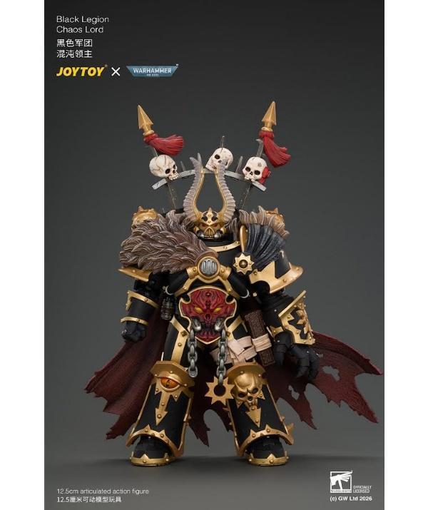 (預購) JOYTOY 1/18 戰鎚40K (阿爾法軍團/黑色軍團) 混沌領主 可動完成品 分別販售 20261029 JOYTOY 1/18 戰鎚40K (阿爾法軍團/黑色軍團) 混沌領主 可動完成品 分別販售