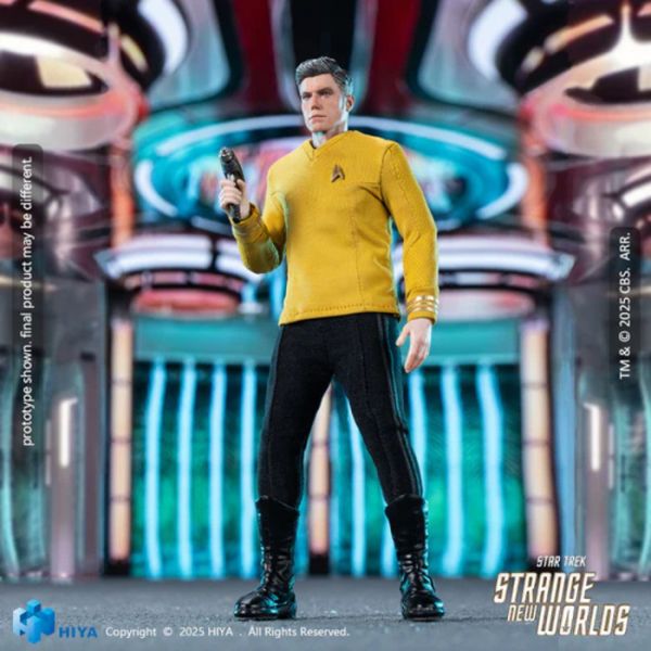 Hiya Toys 極致迷你系列 1/12 16C​​M 星際爭霸戰 奇異新世界 派克 可動完成品 ESS0157 Hiya Toys 極致迷你系列 1/12 16C​​M 星際爭霸戰 奇異新世界 派克 可動完成品 ESS0157