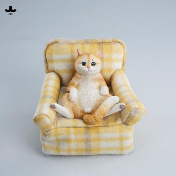(預購) JXK Studio JXK350 動物公仔 暖格沙發喵 B 20260423 JXK Studio JXK350 動物公仔 暖格沙發喵 B