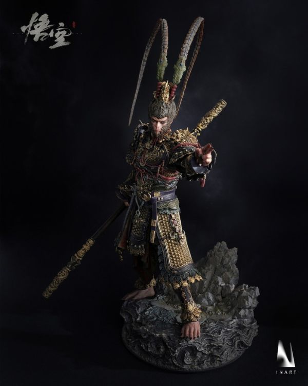 Queen studios INART 1/6 黑神話 悟空 天命人 大聖金甲套 可動完成品 Queen studios INART 1/6 黑神話 悟空 天命人 大聖金甲套 可動完成品
