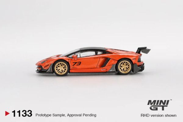 (預購) MINIGT 1/64 藍寶堅尼 LB WORKS Lamborghini Aventador Limited Edition Orange MDX 2025 MGT01133-R (預購) MINIGT 1/64 藍寶堅尼 LB★WORKS Lamborghini Aventador Limited Edition Orange MDX 2025 MGT01133-R