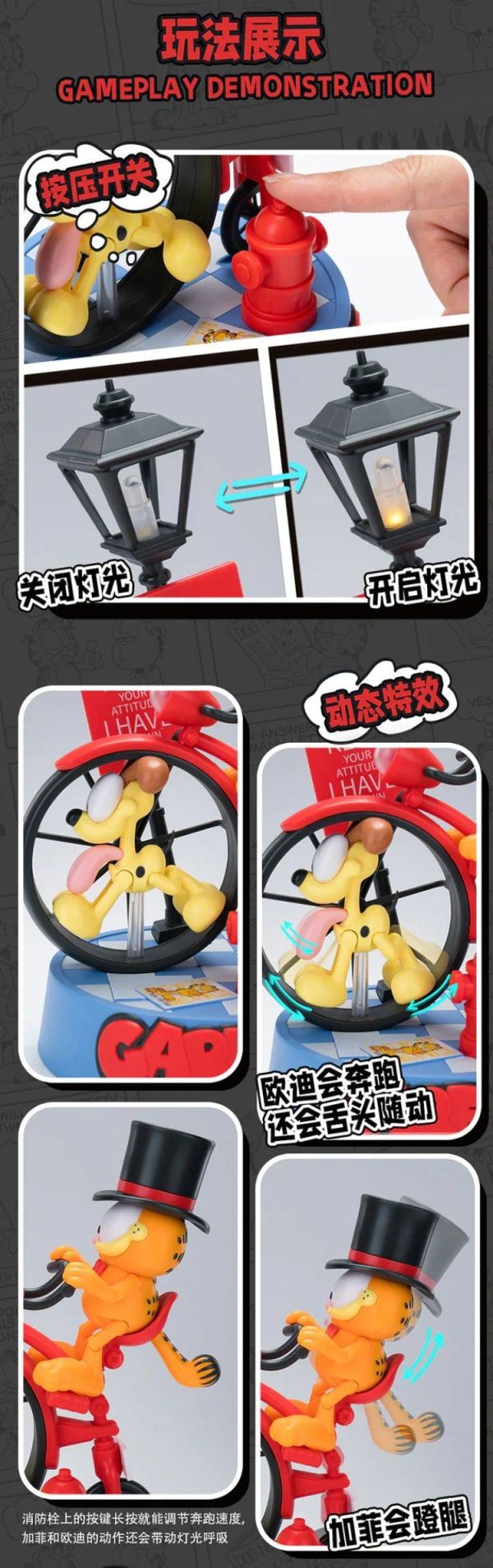 (預購) 聖斯基 加菲貓之大小輪之旅 已塗裝完成品 20260416 聖斯基 加菲貓之大小輪之旅 已塗裝完成品