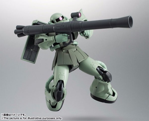 ROBOT魂 機動戰士鋼彈 MS-06 量產型薩克 綠薩克 ver. A.N.I.M.E. ROBOT魂,量產型薩克,綠薩克