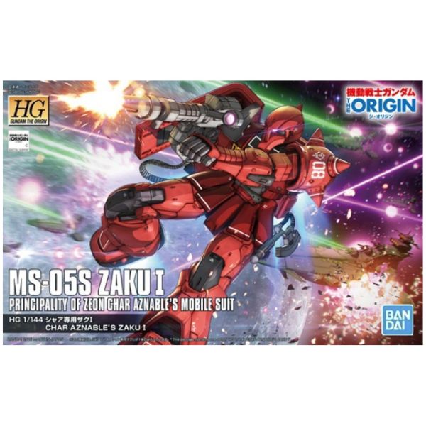 BANDAI 1/144 HGGTO 013 夏亞專用薩克I 機動戰士鋼彈 THE ORIGIN 組裝模型 BANDAI,1/144,HGGTO,013,夏亞專用薩克I,機動戰士鋼彈,THE ORIGIN,組裝模型,