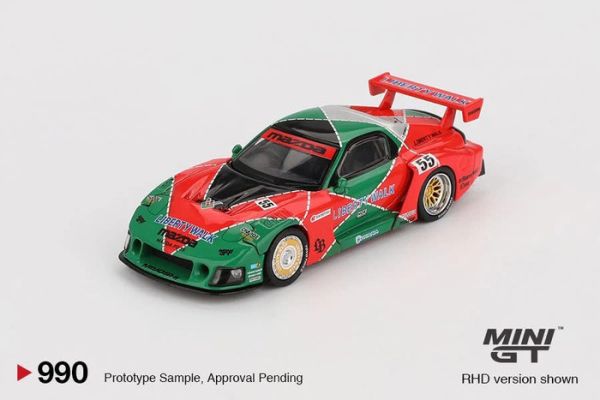 MINIGT 1/64 馬自達 Mazda RX-7 LB-Super Silhouette 787B MGT00990-R MINIGT 1/64 馬自達 Mazda RX-7 LB-Super Silhouette 787B MGT00990-R