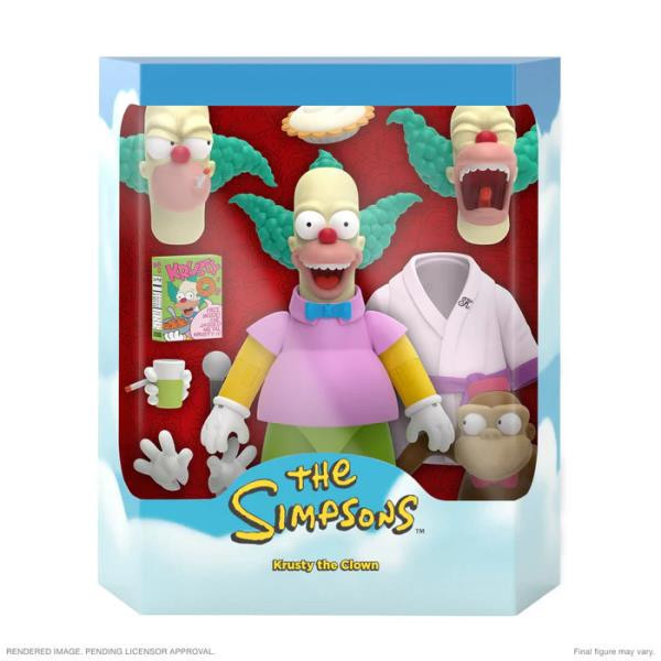 Super7 7吋 辛普森家庭 The Simpsons 小丑庫斯提 Krusty The Clown Wave 2 可動完成品 Super7 7吋 辛普森家庭 The Simpsons 小丑庫斯提 Krusty The Clown Wave 2 可動完成品