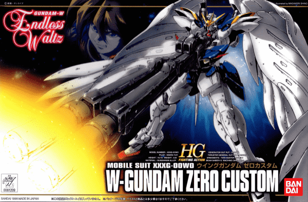 HG 1/144 EW-01 XXXG-00W0 飛翼零式 天使鋼彈 XXXG-00WD ,飛翼零式鋼彈 
