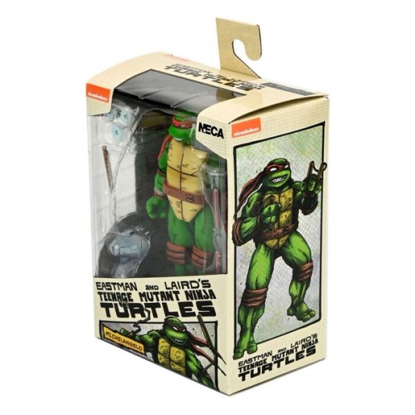NECA 7吋 忍者龜 米開朗基羅 幻影漫畫 可動完成品 NECA 7吋 忍者龜 米開朗基羅 幻影漫畫 可動完成品