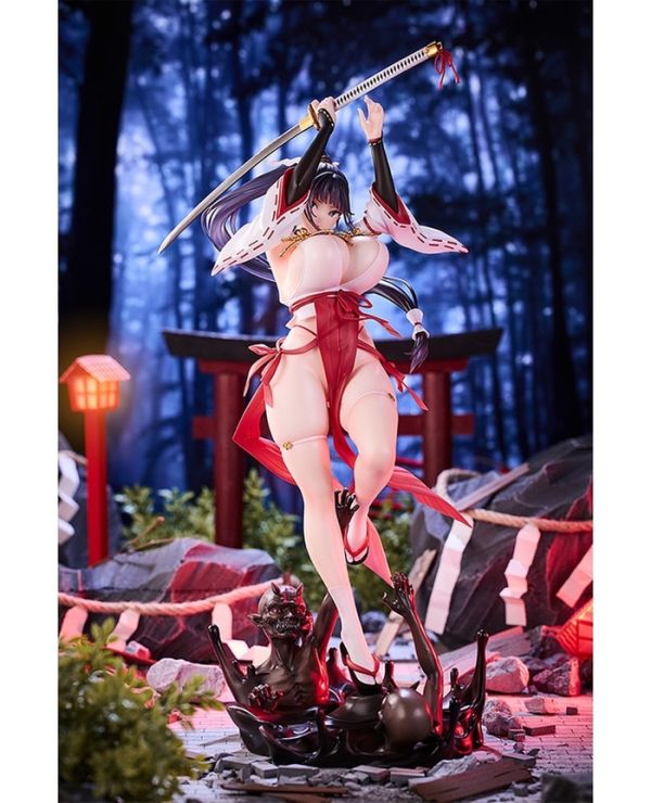 [18禁商品] HOTVENUS 1/6 淪為奴隸的戰巫女 藤堂朔夜 PVC完成品 [18禁商品] HOTVENUS 1/6 淪為奴隸的戰巫女 藤堂朔夜 PVC完成品