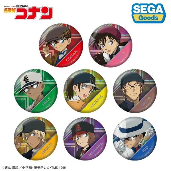 (預購) SEGA 景品 名偵探柯南 全息徽章組 Vol.2 全8種 一中盒8入販售 2610 20260429 SEGA 景品 名偵探柯南 全息徽章組 Vol.2 全8種 一中盒8入販售