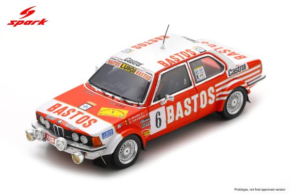 (預購) SPARK 1/43 寶馬 BMW 323i Gr 2 No.6 5th Condroz Rally 1982 S8512 20260924 SPARK 1/43 寶馬 BMW 323i Gr 2 No.6 5th Condroz Rally 1982 S8512