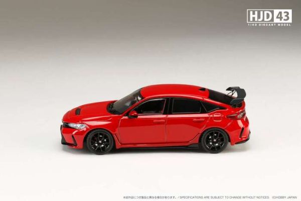 Hobby JAPAN 1/43 本田 Honda CIVIC TYPE-R (FL5) 十一代喜美 火焰紅 HJD431002R Hobby JAPAN 1/43 本田 Honda CIVIC TYPE-R (FL5) 十一代喜美 火焰紅 HJD431002R
