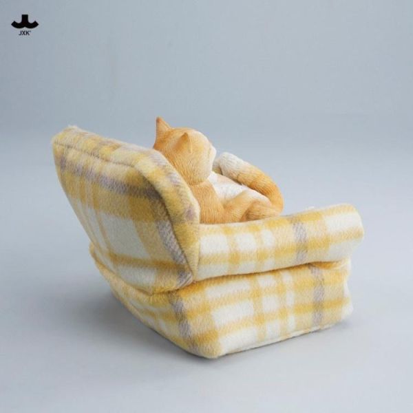(預購) JXK Studio JXK350 動物公仔 暖格沙發喵 B 20260423 JXK Studio JXK350 動物公仔 暖格沙發喵 B