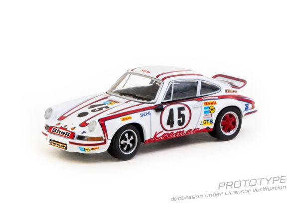 TARMAC WORKS 1/64 保時捷 Porsche 911 Carrera RSR 2.8 24h Le Mans 1973 #45 Winner T64S-023-73LM45 TARMAC WORKS 1/64 保時捷 Porsche 911 Carrera RSR 2.8 24h Le Mans 1973 #45 Winner T64S-023-73LM45