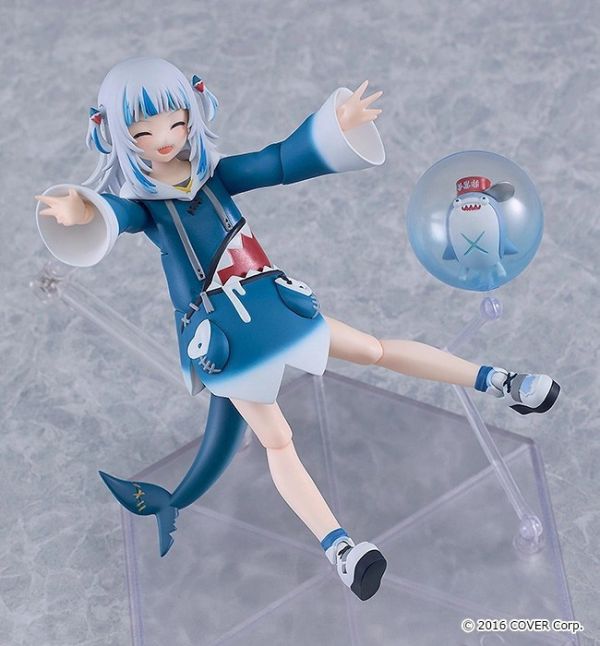 Good Smile figma 618 hololive 噶嗚古拉 Gawr Gura 鯊鯊 可動完成品 Good Smile figma 618 hololive 噶嗚古拉 Gawr Gura 鯊鯊 可動完成品