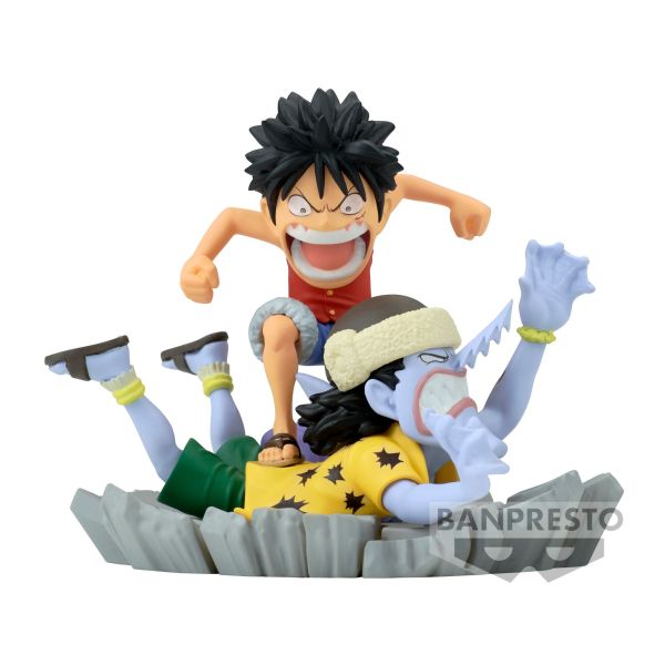 BANPRESTO 景品 海賊王 航海王 WCF LOG STORIES 魯夫VS惡龍 BANPRESTO 景品 海賊王 航海王 WCF LOG STORIES 魯夫VS惡龍