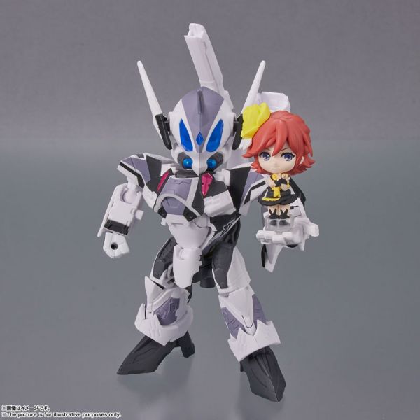 BANDAI TINY SESSION 超時空要塞Delta VF-31F 齊格菲 梅薩機＆要 BANDAI TINY SESSION 超時空要塞Delta VF-31F 齊格菲 梅薩機＆要