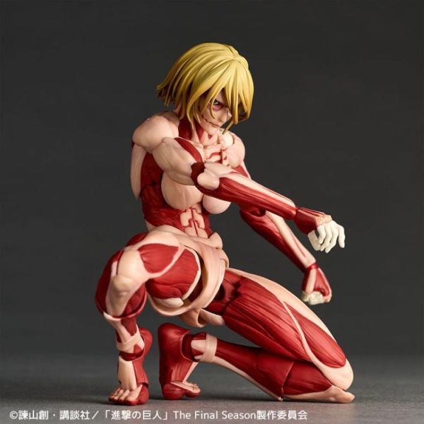 (預購) KAIYODO 海洋堂 Revoltech 驚奇山口式 進擊的巨人 女巨人 亞妮 2026版 可動完成品 NR100 20260510 KAIYODO 海洋堂 Revoltech 驚奇山口式 進擊的巨人 女巨人 亞妮 2026版 可動完成品 NR100
