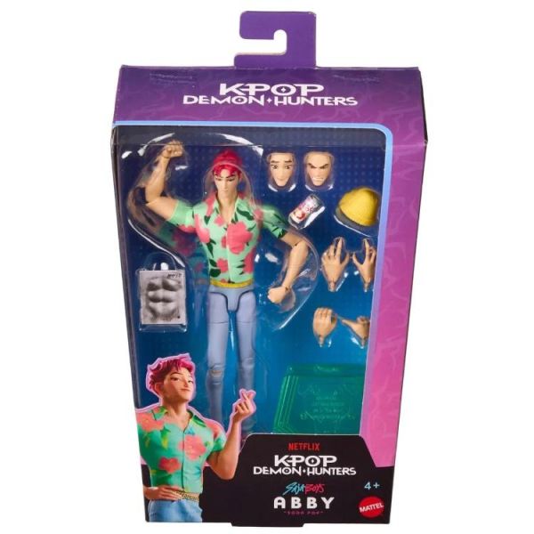 (預購) Mattel KPOP 獵魔女團 SAJA BOYS 阿比 Abby〈SODA POP〉附隨機角色 2入套組 可動完成品 20260809 Mattel KPOP 獵魔女團 SAJA BOYS 阿比 Abby〈SODA POP〉附隨機角色 2入套組 可動完成品