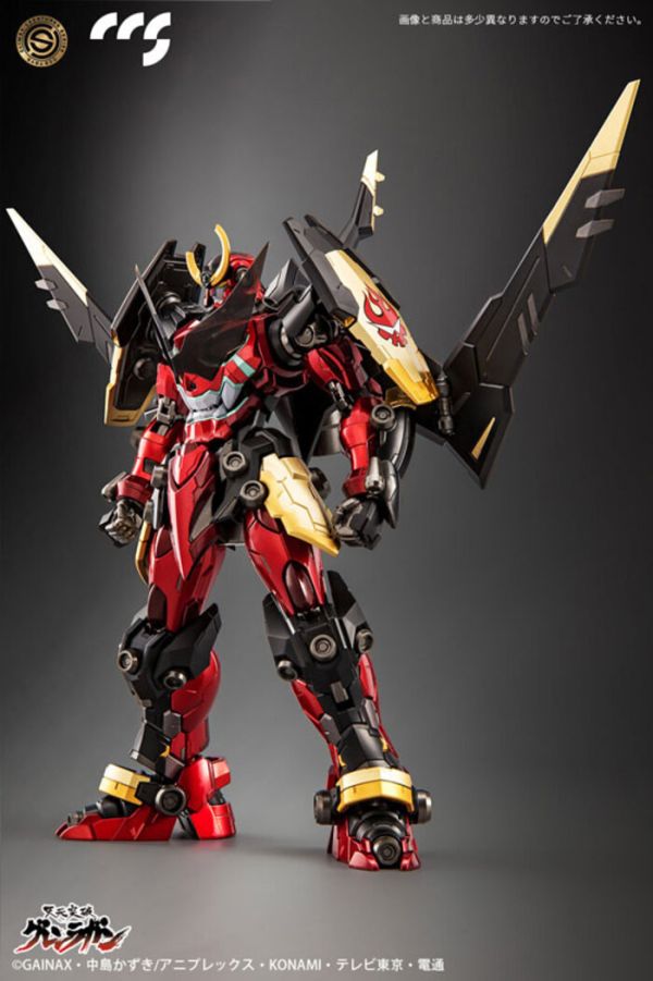 CCSTOYS 天元突破 紅蓮螺巖 合金可動完成品 CCSTOYS 天元突破 紅蓮螺巖 合金可動完成品