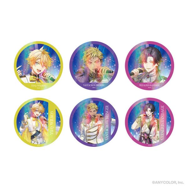 (預購) NIJISANIJI EN 彩虹社 Krisis 閃亮徽章 Yu Q. Wilson Vantacrow Bringer Vezalius Bandage 分別販售 (預購) NIJISANIJI EN 彩虹社 Krisis 閃亮徽章 Yu Q. Wilson Vantacrow Bringer Vezalius Bandage 分別販售