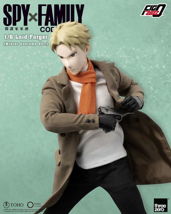 threezero FigZero 1/6 SPY×FAMILY 間諜家家酒 洛伊德 佛傑 黃昏 冬季服裝版 threezero FigZero 1/6 SPY×FAMILY 間諜家家酒 洛伊德 佛傑 黃昏 冬季服裝版