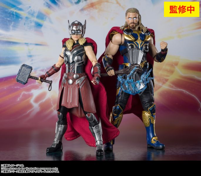 BANDAI S.H.Figuarts SHF 漫威 MARVEL 雷神索爾4 愛與雷霆 神威索爾 女雷神 珍佛斯特 BANDAI,S.H.Figuarts,SHF,漫威,MARVEL,雷神索爾4,愛與雷霆,神威索爾,女雷神,珍佛斯特,