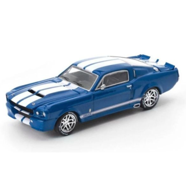 (預購) POP RACE × TOKYO STATION 1/64 福特 SHELBY MUSTANG GT500 – Blue with White Stripes PRT002 20260511 POP RACE × TOKYO STATION 1/64 福特 SHELBY MUSTANG GT500 – Blue with White Stripes PRT002