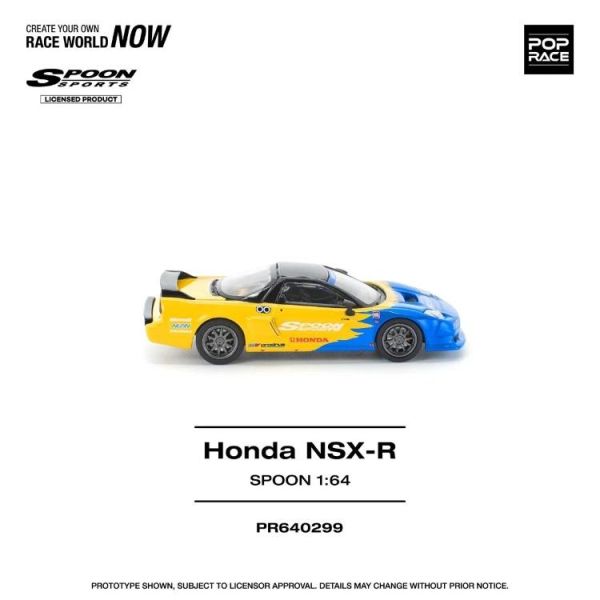 (預購) POP RACE 1/64 本田 HONDA NSX-R SPOON PR640299 20260423 POP RACE 1/64 本田 HONDA NSX-R SPOON PR640299