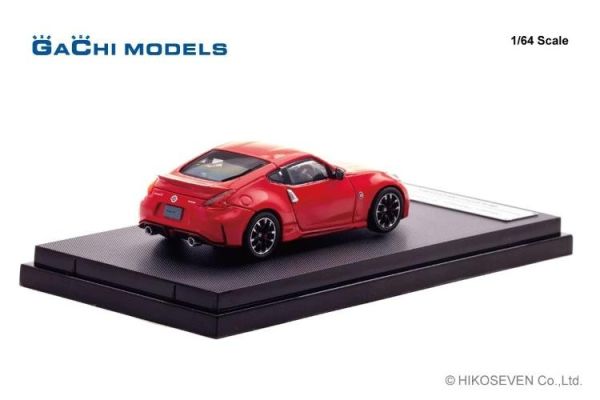 (預購) GACHI MODELS 1/64 日產 Nissan Fairlady Z nismo (Z34) 2014 Vibrant Red 鮮豔紅 GM64002RE 20260615 GACHI MODELS 1/64 日產 Nissan Fairlady Z nismo (Z34) 2014 Vibrant Red 鮮豔紅 GM64002RE