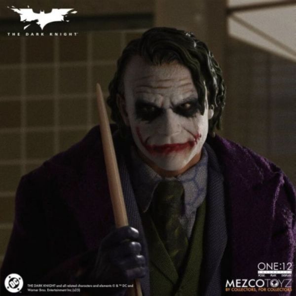 (預購) MEZCO TOYZ One:12 Collective 黑暗騎士 小丑 約17cm 可動人偶 20251007 (預購) MEZCO TOYZ One:12 Collective 黑暗騎士 小丑 約17cm 可動人偶 20251007
