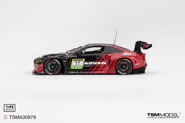 (預購) TSM MODEL 1/43 寶馬 BMW M4 GT3 EVO #77 Schubert Motorsport 2026 ADAC Nurburgring 24 hrs TSM430979 20260921 TSM MODEL 1/43 寶馬 BMW M4 GT3 EVO #77 Schubert Motorsport 2026 ADAC Nurburgring 24 hrs TSM430979