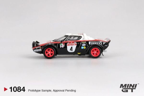 (預購) MINIGT 1/64 蘭吉雅 Lancia Stratos HF #4 1978 Rally Sanremo Winner MGT01084-L (預購) MINIGT 1/64 蘭吉雅 Lancia Stratos HF #4 1978 Rally Sanremo Winner MGT01084-L
