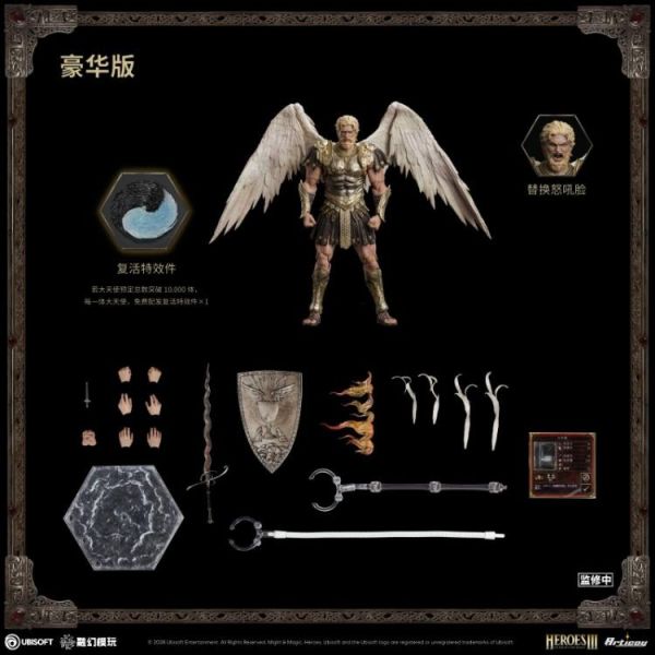 (預購) [豪華版] 融幻模玩 1/12 魔法門之英雄無敵Ⅲ 大天使 可動完成品 20260623 [豪華版] 融幻模玩 1/12 魔法門之英雄無敵Ⅲ 大天使 可動完成品