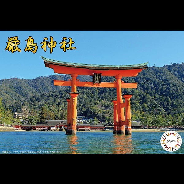 嚴島神社 FUJIMI 建19 富士美 組裝模型 FUJIMI,日本建物,日本城堡,建,嚴島神社,