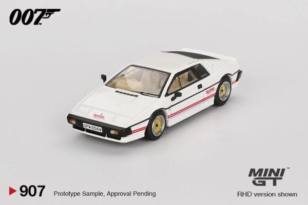 (預購) [吊卡版] MINIGT 1/64 蓮花 Lotus Esprit Turbo White "For Your Eyes Only" 詹姆士龐德 007 最高機密 English Blister Packaging 英文吊卡版 MGT00907-007E (預購) [吊卡版] MINIGT 1/64 蓮花 Lotus Esprit Turbo White "For Your Eyes Only" 詹姆士龐德 007 最高機密 English Blister Packaging 英文吊卡版 MGT00907-007E