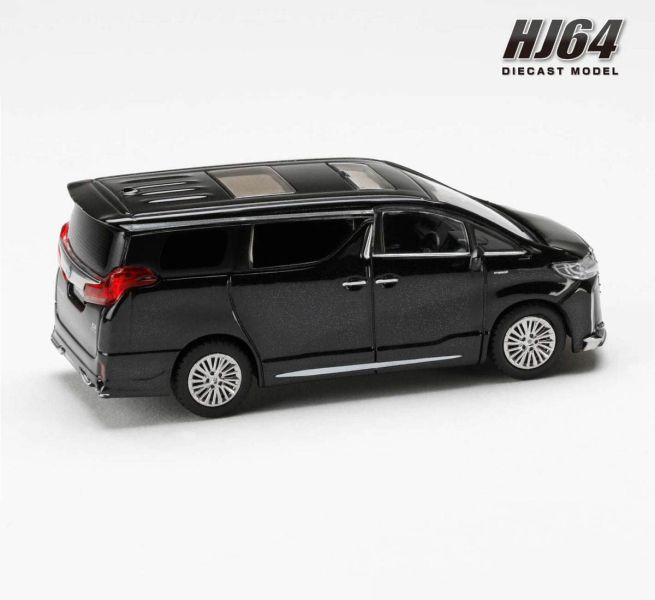 Hobby JAPAN 1/64 豐田 Toyota 阿法 ALPHARD 閃亮珍珠黑色 Hobby JAPAN 1/64 豐田 Toyota 阿法 ALPHARD 閃亮珍珠黑色