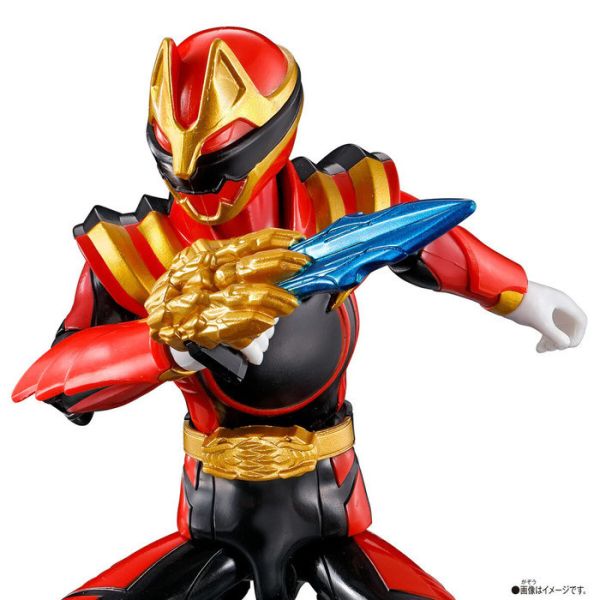 BANDAI 戰隊可動公仔 2025新戰隊 紅戰士GOZYUWOLF BANDAI 戰隊可動公仔 2025新戰隊 紅戰士GOZYUWOLF