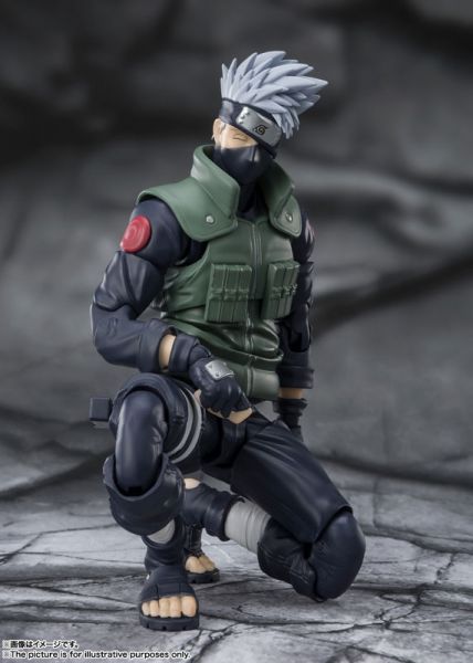 [再販] BANDAI S.H.Figuarts SHF 火影忍者 旗木卡卡西 威名遠撥的寫輪眼英雄 [再販] [數量限制] BANDAI S.H.Figuarts SHF 火影忍者 旗木卡卡西 威名遠撥的寫輪眼英雄
