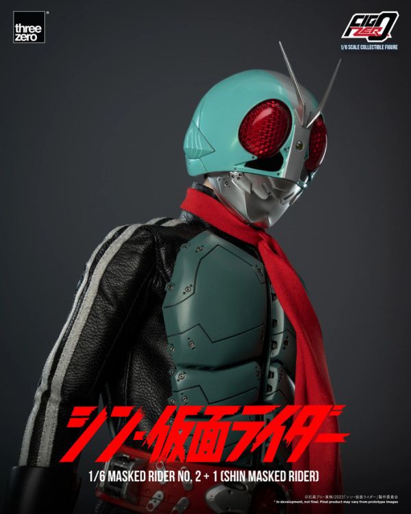Threezero FigZero 1/6  新假面騎士 32cm No.2+1 可動完成品 3Z06786W0 Threezero FigZero 1/6  新假面騎士 32cm No.2+1 可動完成品 3Z06786W0