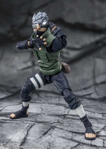[再販] BANDAI S.H.Figuarts SHF 火影忍者 旗木卡卡西 威名遠撥的寫輪眼英雄 [再販] [數量限制] BANDAI S.H.Figuarts SHF 火影忍者 旗木卡卡西 威名遠撥的寫輪眼英雄