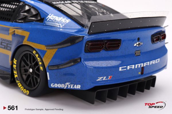 [舊化塗裝] TOP SPEED 1/18 Garage 56 雪佛蘭 Chevrolet Camaro ZL1 #24 Hendrick Motorsports 2023 Le Mans 24Hr Post-Race Weathered TS0561 [舊化塗裝] TOP SPEED 1/18 Garage 56 雪佛蘭 Chevrolet Camaro ZL1 #24 Hendrick Motorsports 2023 Le Mans 24Hr Post-Race Weathered TS0561