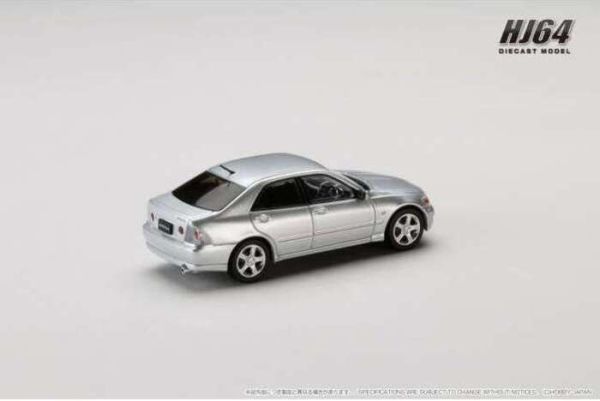 Hobby JAPAN 1/64 豐田 Toyota ALTEZZA RS200 (E10) 1998 金屬銀 HJ641080AS Hobby JAPAN 1/64 豐田 Toyota ALTEZZA RS200 (E10) 1998 金屬銀 HJ641080AS