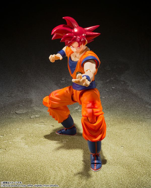 BANDAI S.H.Figuarts SHF 七龍珠超 超級賽亞人之神孫悟空 正直之心的賽亞人之神 可動完成品 BANDAI S.H.Figuarts SHF 七龍珠超 超級賽亞人之神孫悟空 正直之心的賽亞人之神 可動完成品